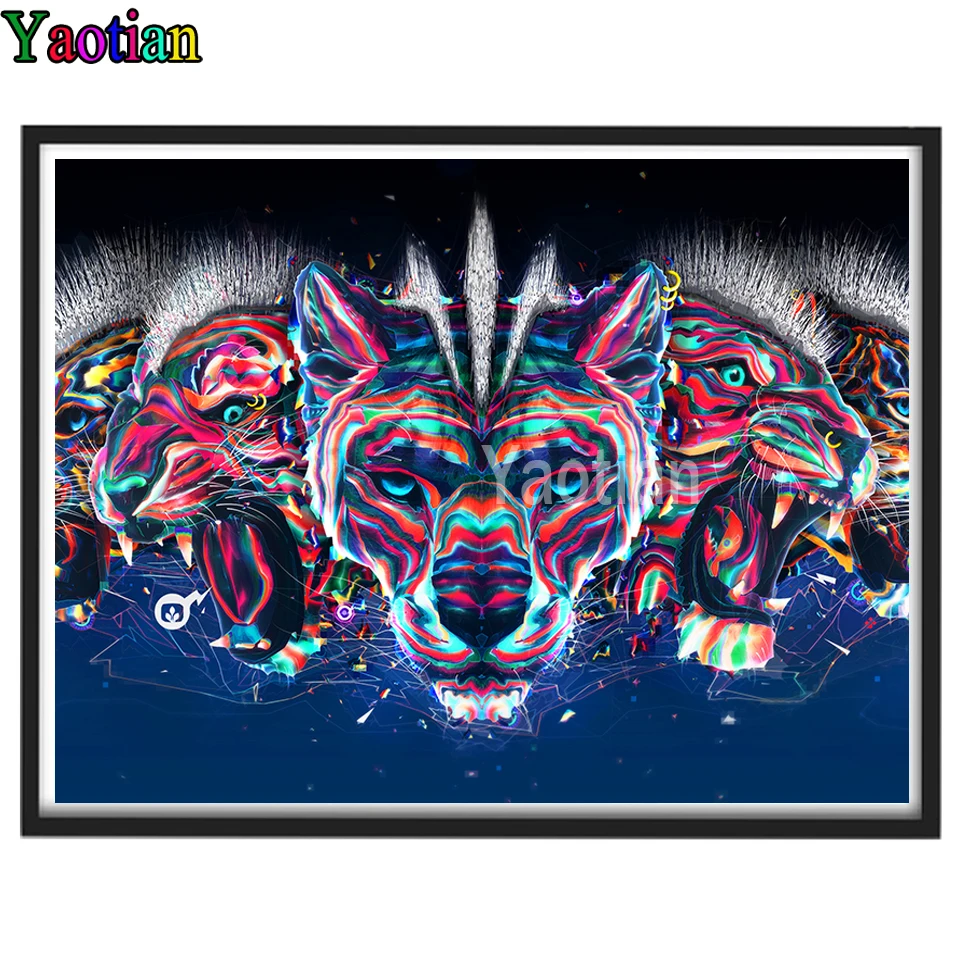 DIY Diamond Painting Colorful Lions Head Diamond Embroidery For Living Room Decoration Sofa Background 3D Stereo Wall Art
DIY Diamond Painting Colorful Lions Head Diamond Embroidery For Living Room Decoration Sofa Background 3D Stereo Wall Art