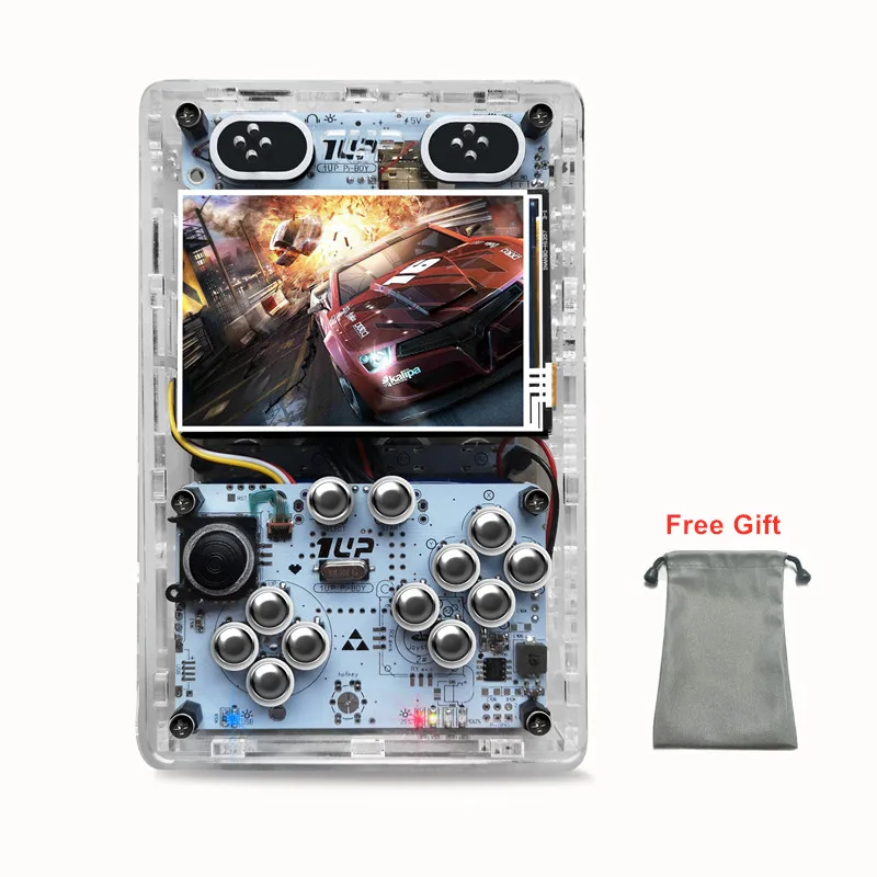 3.5 Inch Handheld Game Consoles 1 Up pi boy Raspberry pi 3B Retro Game Player Built-in 10000+ Games HD Out Multiplayer Games
3.5 Inch Handheld Game Consoles 1 Up pi boy Raspberry pi 3B Retro Game Player Built-in 10000+ Games HD Out Multiplayer Games