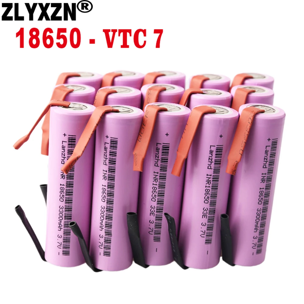 8-36PCS 18650 DIY Rechargeable Battery Li ion 3.7V batteries DIY 18650 35e 17A VTC7 Bicycle Flashlight Mobile computer battery
8-36PCS 18650 DIY Rechargeable Battery Li ion 3.7V batteries DIY 18650 35e 17A VTC7 Bicycle Flashlight Mobile computer battery