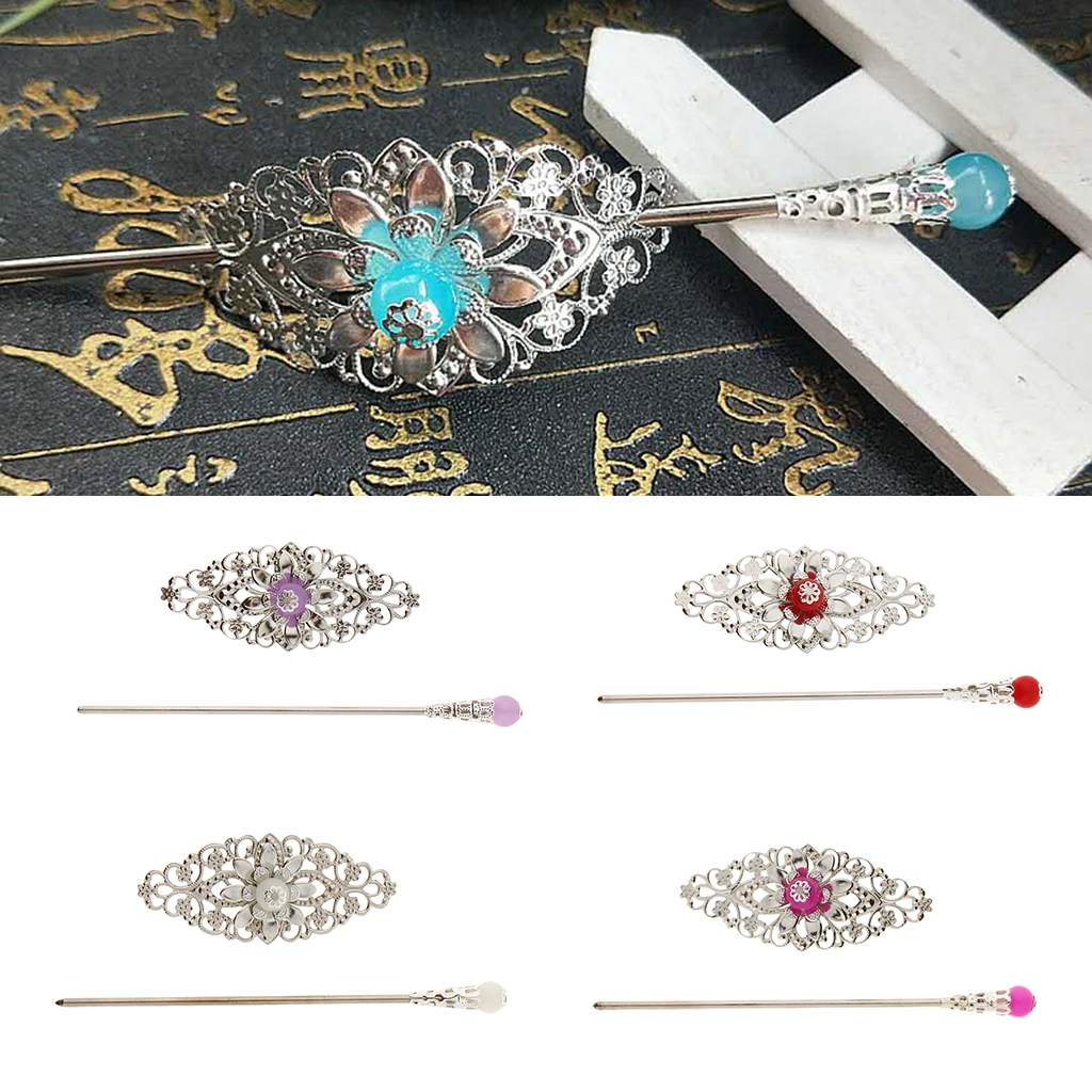 Traditional Chinese Hairpin Rhinestone Antique Hair Sticks Hair Chopsticks Hair Styling Tools Women Headwear
Traditional Chinese Hairpin Rhinestone Antique Hair Sticks Hair Chopsticks Hair Styling Tools Women Headwear