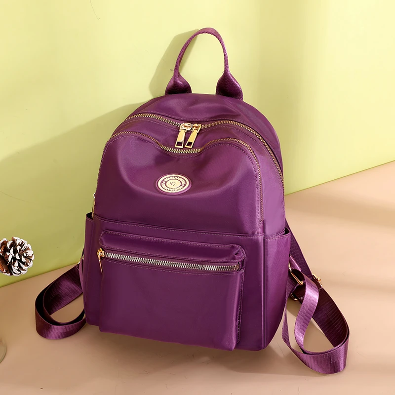Women's Travel Backpack High Quality Waterproof Nylon Cloth Backpacks for Women 2021 Fashion Daypacks Large Capacity School Bag
Women's Travel Backpack High Quality Waterproof Nylon Cloth Backpacks for Women 2021 Fashion Daypacks Large Capacity School Bag