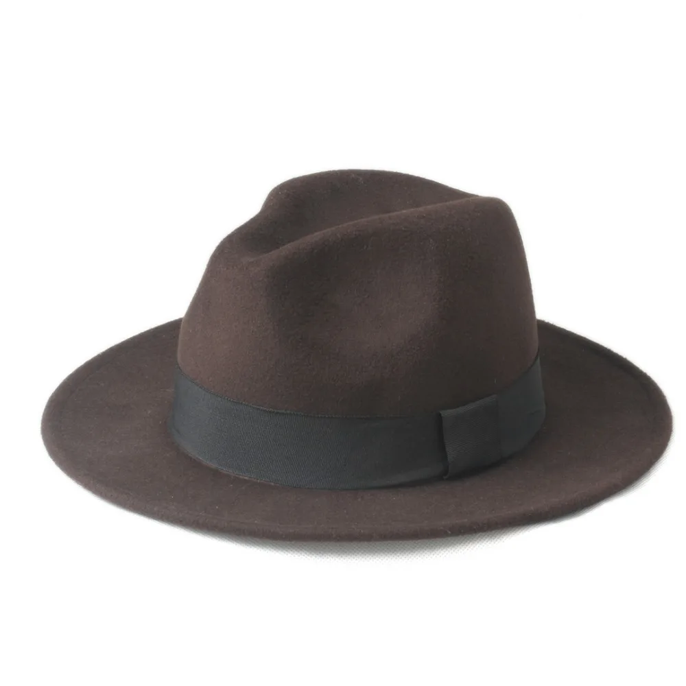 2Big Size 56-58,59-61CM 100% Wool Men Felt Trilby Fedora Hat For Gentleman Wide Brim Top Cloche Panama Dad Sombrero Cap
2Big Size 56-58,59-61CM 100% Wool Men Felt Trilby Fedora Hat For Gentleman Wide Brim Top Cloche Panama Dad Sombrero Cap