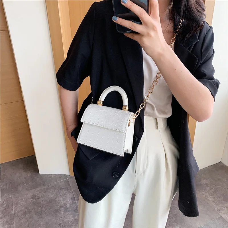 Stone Pattern Leather Crossbody Bags For Women Handbags and Purses Chain Design Mini Shoulder Messenger Bags Female Small Totes
Stone Pattern Leather Crossbody Bags For Women Handbags and Purses Chain Design Mini Shoulder Messenger Bags Female Small Totes