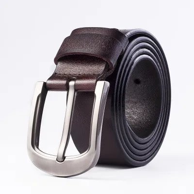 2020 High Quality Genuine Leather Belts for Men Metal Pin Buckle Jeans Cowskin Business Waistband Strap Belt Cowboy Waistband
2020 High Quality Genuine Leather Belts for Men Metal Pin Buckle Jeans Cowskin Business Waistband Strap Belt Cowboy Waistband