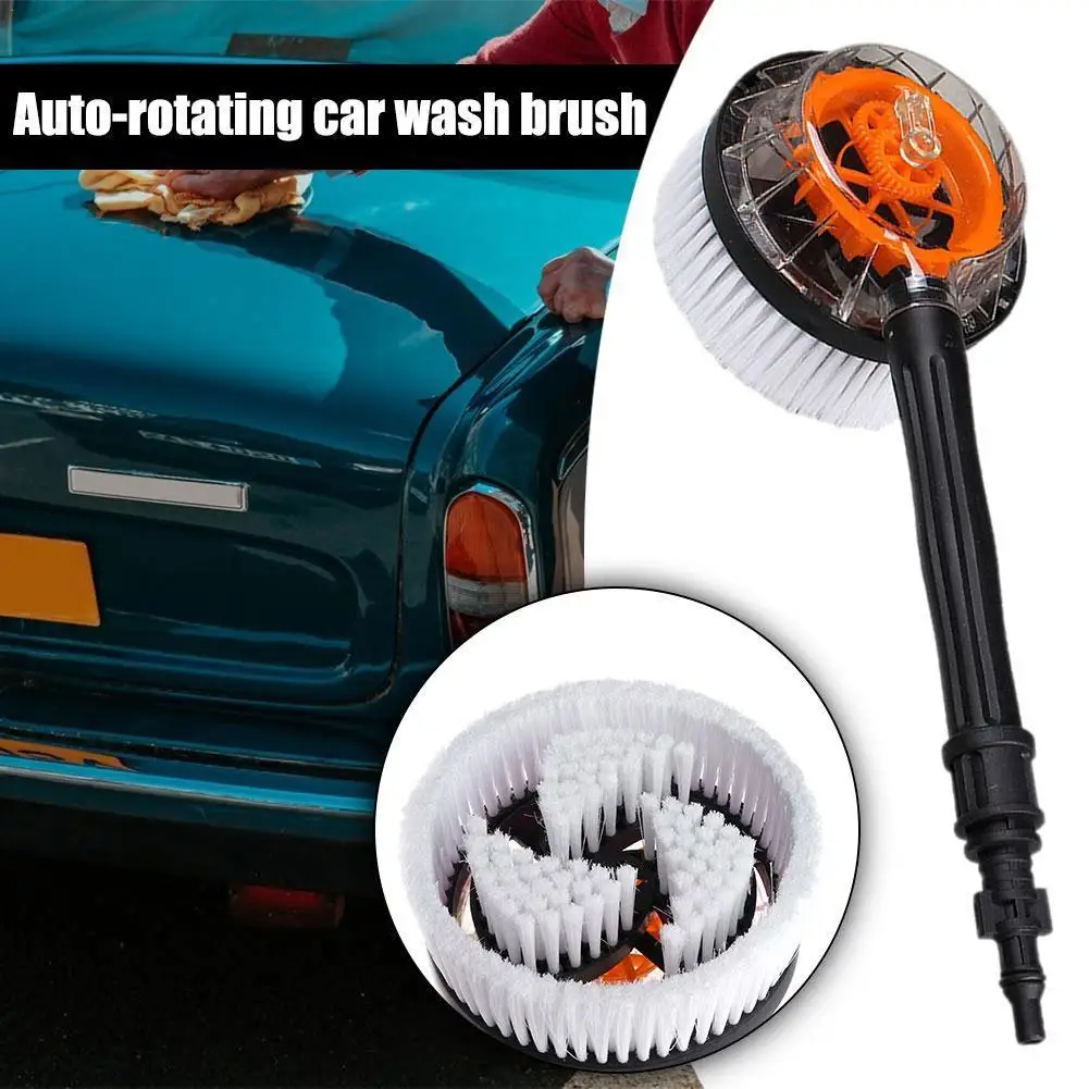 Soft Round Shape High Pressure Rotating Brush with Water Hose Adapter Car Wash Brush
Soft Round Shape High Pressure Rotating Brush with Water Hose Adapter Car Wash Brush