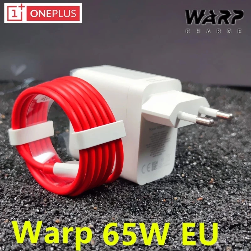 Original Oneplus Warp Charge 65w Power Adapter EU us quick Charger 65 w Type C To Type C Cable One Plus 9 pro 9R 8T 8 nord n100
Original Oneplus Warp Charge 65w Power Adapter EU us quick Charger 65 w Type C To Type C Cable One Plus 9 pro 9R 8T 8 nord n100