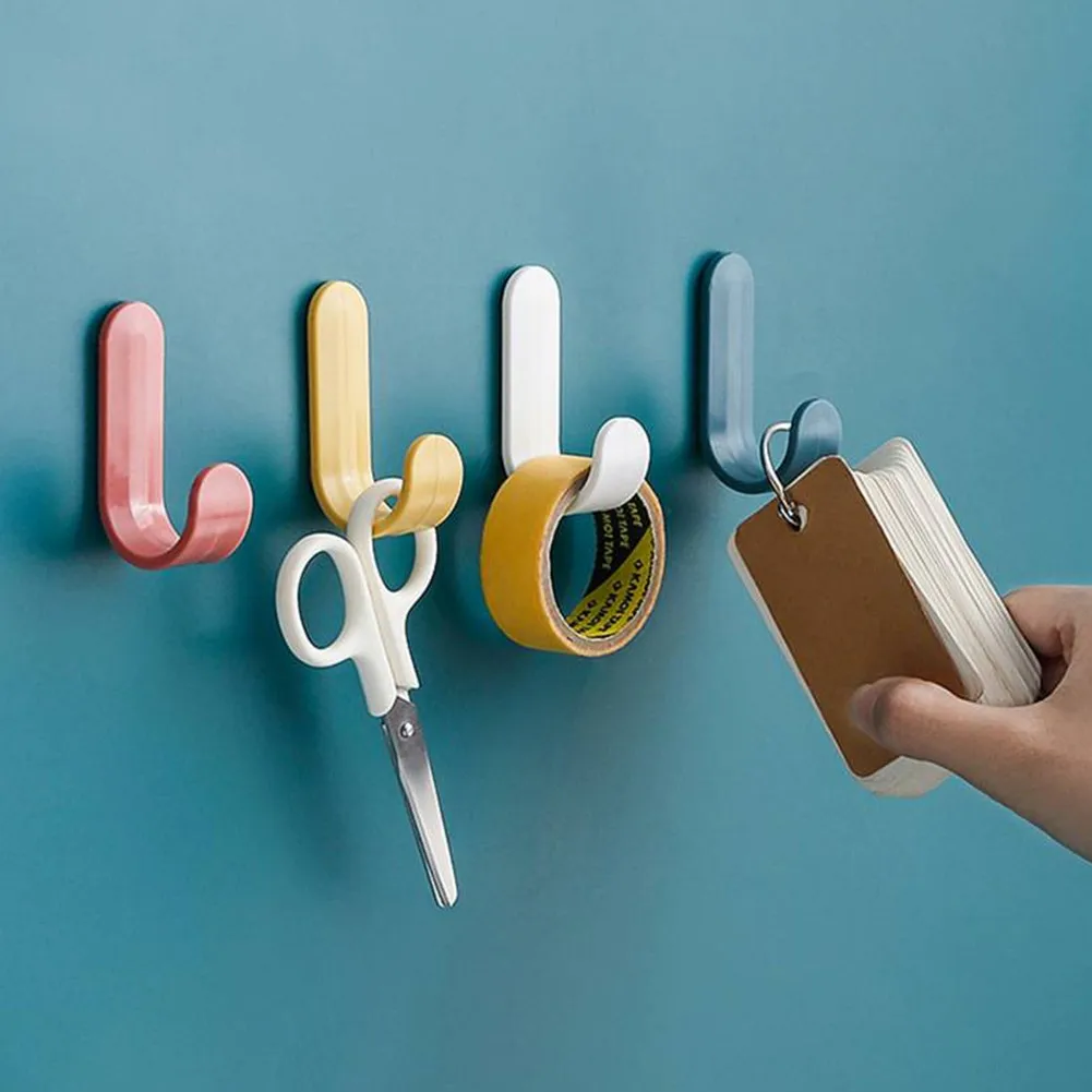 10pcs Transparent Wall Hook J-type Strong Punch-free Hook Non-marking Clothes Hook Door Back Sticky Hook Home Supplies
10pcs Transparent Wall Hook J-type Strong Punch-free Hook Non-marking Clothes Hook Door Back Sticky Hook Home Supplies