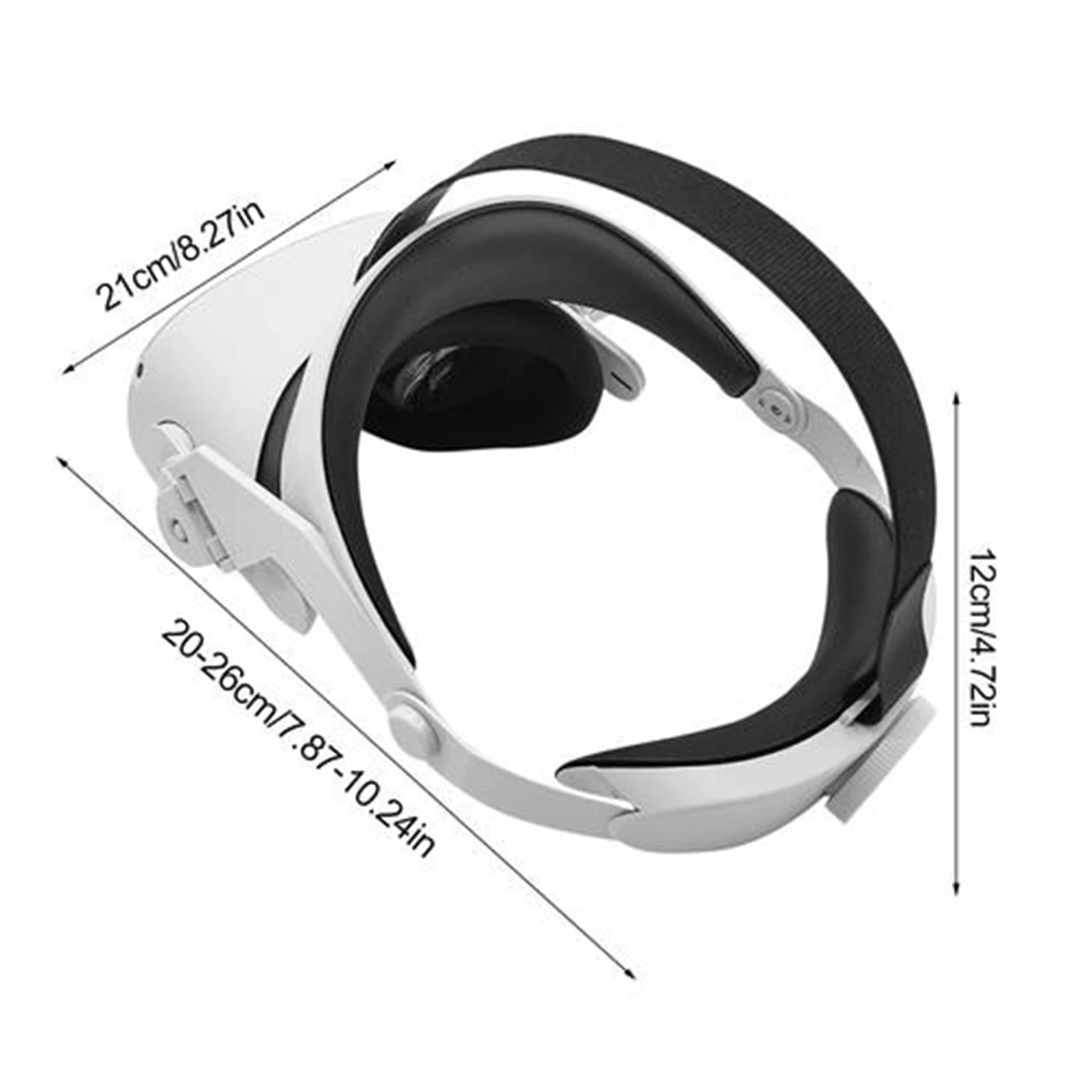 VR Head Strap For Oculus Quest 2 VR Headset Adjustable Headband Head Reduced Pressure Fixing Strap For Quest2 Vr Accessories
VR Head Strap For Oculus Quest 2 VR Headset Adjustable Headband Head Reduced Pressure Fixing Strap For Quest2 Vr Accessories