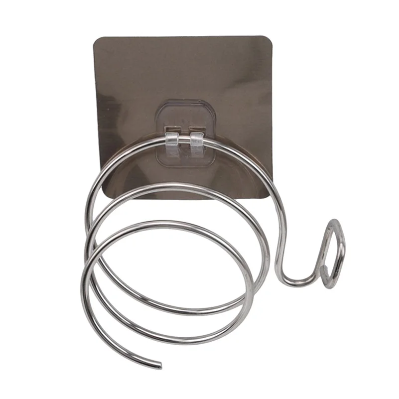 Bathroom Accessories Hair Dryer Holder Blower Organizer Adhesive Wall Mounted Nail Free No Drilling Stainless Steel Spiral Stand
Bathroom Accessories Hair Dryer Holder Blower Organizer Adhesive Wall Mounted Nail Free No Drilling Stainless Steel Spiral Stand