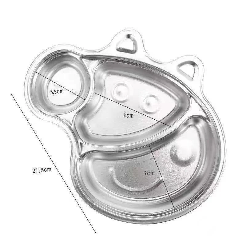 304 Stainless Steel Grid Plate Fast Food Plate Kindergarten School Canteen Meal Plate Children Tableware Baby Plate
304 Stainless Steel Grid Plate Fast Food Plate Kindergarten School Canteen Meal Plate Children Tableware Baby Plate
