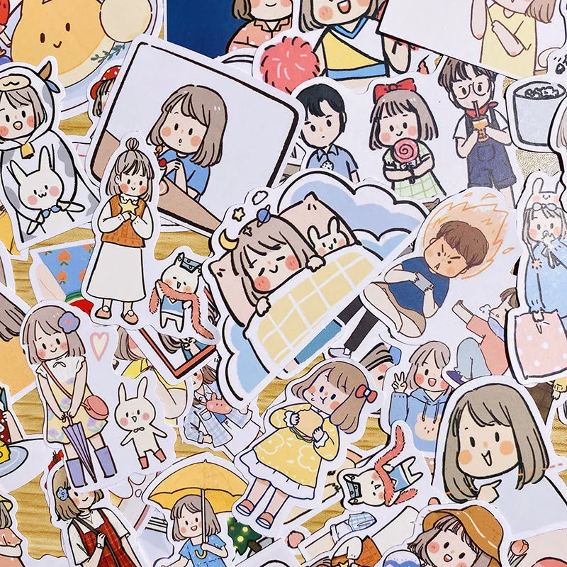 10/30/50PCS Cartoon Girl Stickers Cute Cartoon Stickers Toy Laptop Phone Luggage Decor Sticker Kawaii Stationery Sticker
10/30/50PCS Cartoon Girl Stickers Cute Cartoon Stickers Toy Laptop Phone Luggage Decor Sticker Kawaii Stationery Sticker