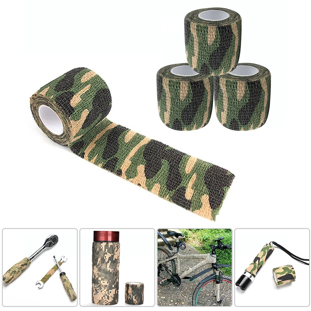 Hiking Camping Hunting Camouflage U Pick 4.5m*5cm Waterproof Outdoor Camo Stealth Tape Wraps Safety First Aid Tool
Hiking Camping Hunting Camouflage U Pick 4.5m*5cm Waterproof Outdoor Camo Stealth Tape Wraps Safety First Aid Tool