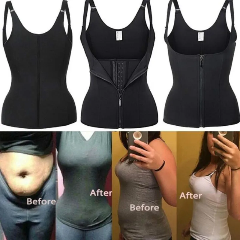 Adjustable Hook Waist Slimming Belt Corset Zipper Sauna Belt Cellulite Cincher Body Shaper Belly Tummy Abdomen Control Burn Fat
Adjustable Hook Waist Slimming Belt Corset Zipper Sauna Belt Cellulite Cincher Body Shaper Belly Tummy Abdomen Control Burn Fat