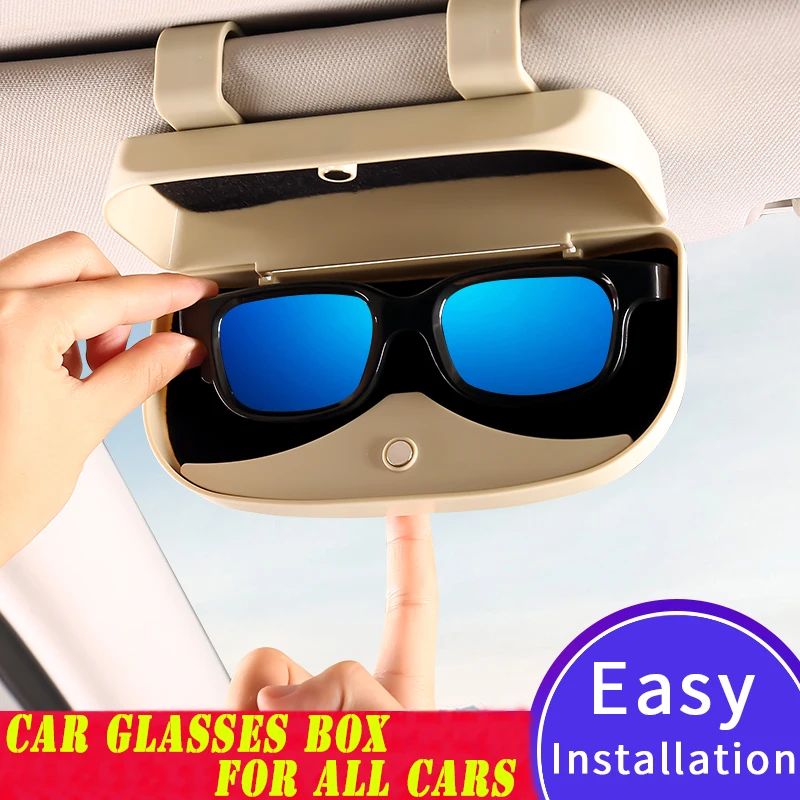 Car Sun visor Glasses Box Storage Holder Sunglasses Case for BMW Audi Benz VW Honda Toyota Buick Ford Lincoln Chevrolet Tesla
Car Sun visor Glasses Box Storage Holder Sunglasses Case for BMW Audi Benz VW Honda Toyota Buick Ford Lincoln Chevrolet Tesla