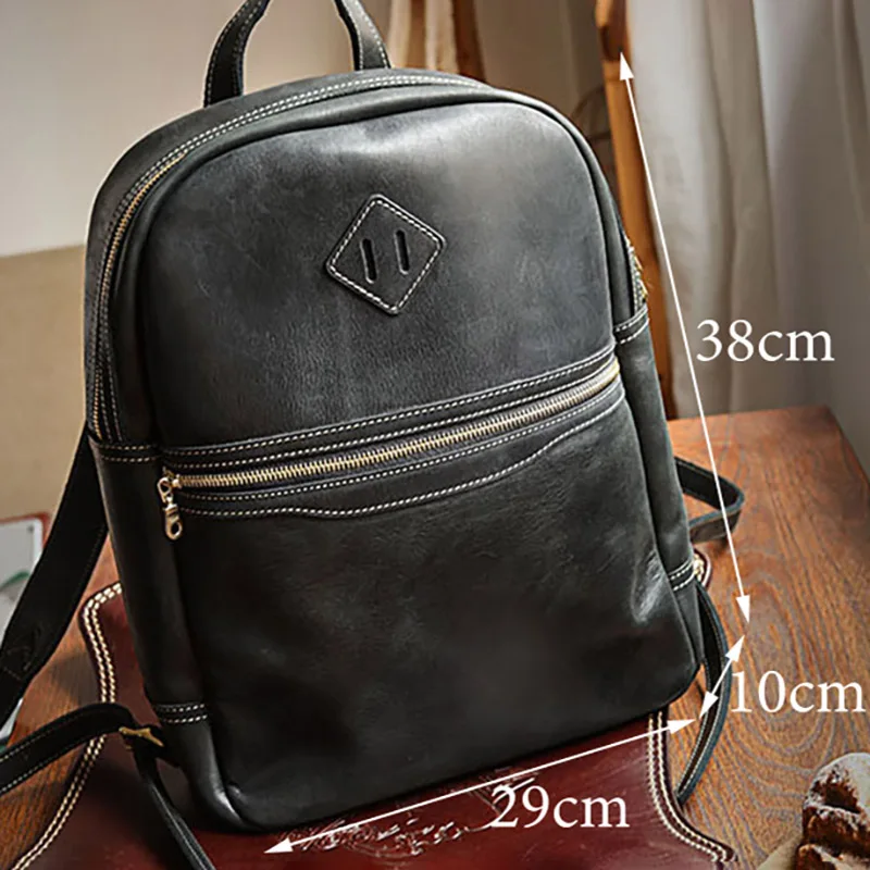 AETOO First layer cowhide men's backpack, leather leisure travel backpack, business computer bag
AETOO First layer cowhide men's backpack, leather leisure travel backpack, business computer bag