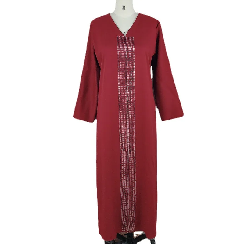 Ramadan Kaftan Dubai Hot Diamond Abaya Turkish Muslim Women Turban Dress Islam Caftan Marocain Dress Vestidos Eid Mubarak Abayas
Ramadan Kaftan Dubai Hot Diamond Abaya Turkish Muslim Women Turban Dress Islam Caftan Marocain Dress Vestidos Eid Mubarak Abayas