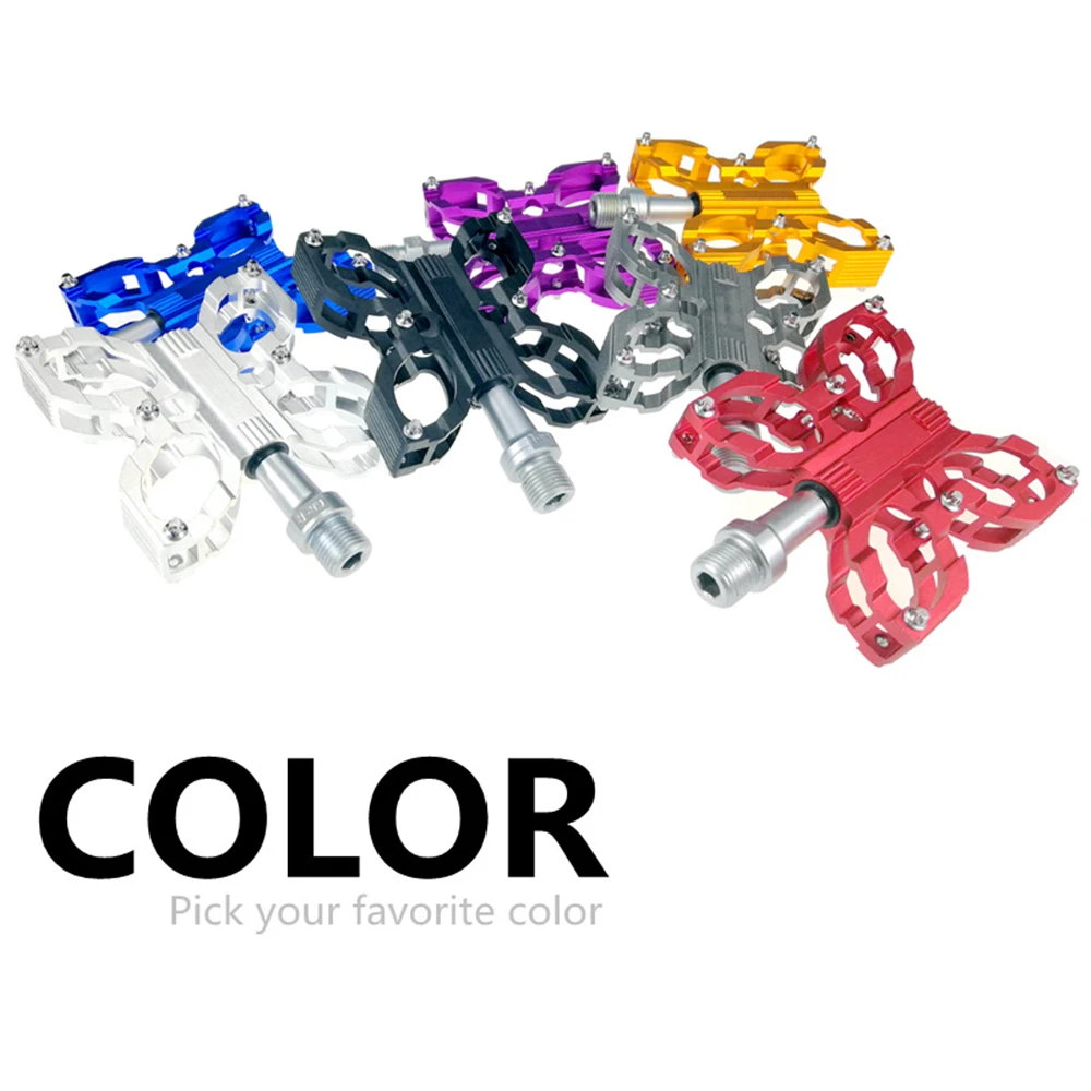 SHANMAHSI bicycle pedal aluminum alloy bearing pedal anti-skid mountain bike road bicycle pedal bicycle accessory parts 
SHANMAHSI bicycle pedal aluminum alloy bearing pedal anti-skid mountain bike road bicycle pedal bicycle accessory parts