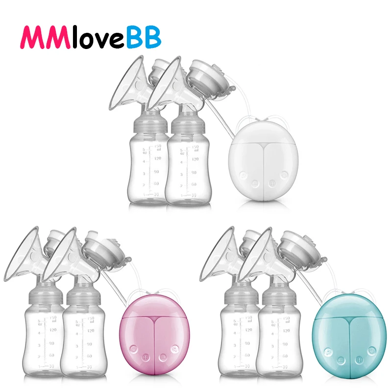 MMloveBB настоящий Bubee двойной электрический ручной молокоотсос для молокоотсоса
