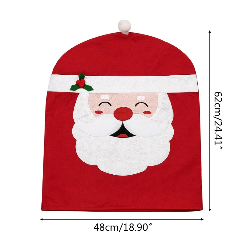 Christmas Decoration Santa Claus Chair Back Cover for Dining Room Hotel Banquet New 2020
Christmas Decoration Santa Claus Chair Back Cover for Dining Room Hotel Banquet New 2020