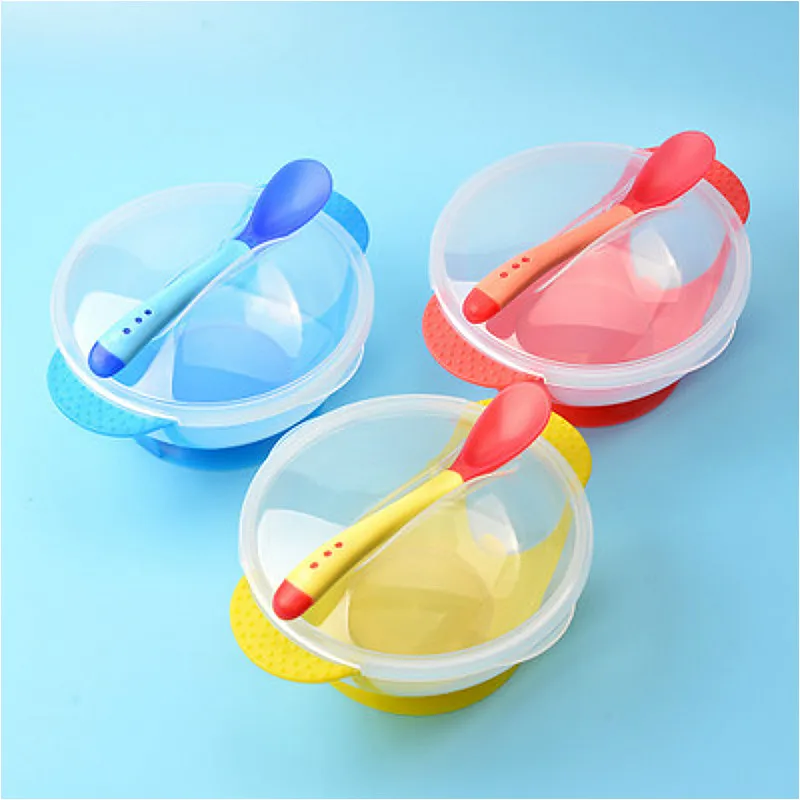 Baby Bowl Set Training Bowl Spoon Tableware Set Dinner Bowl Learning Dishes with Suction Cup Children Training Dinnerware
Baby Bowl Set Training Bowl Spoon Tableware Set Dinner Bowl Learning Dishes with Suction Cup Children Training Dinnerware