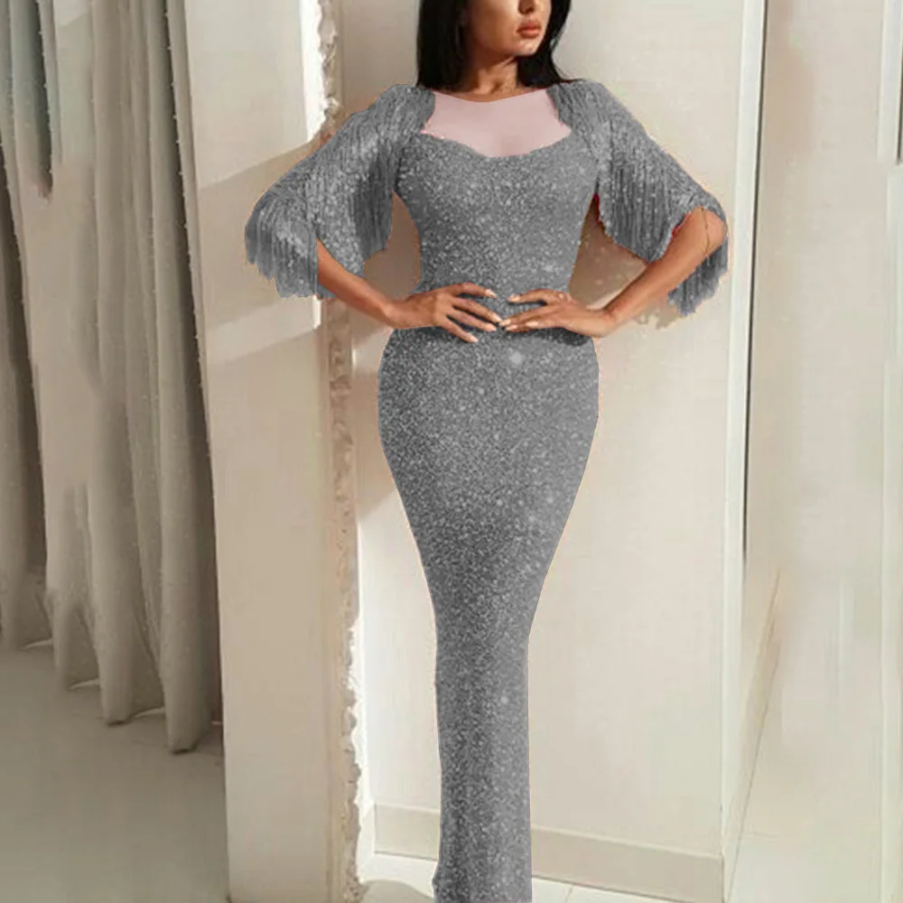Роскошные женские дизайнерские вечерние модные блестящие Стрейчевые женские платья с длинным рукавом облегающее сексуальное Сетчатое пла...
Роскошные женские дизайнерские вечерние модные блестящие Стрейчевые женские платья с длинным рукавом облегающее сексуальное Сетчатое пла...