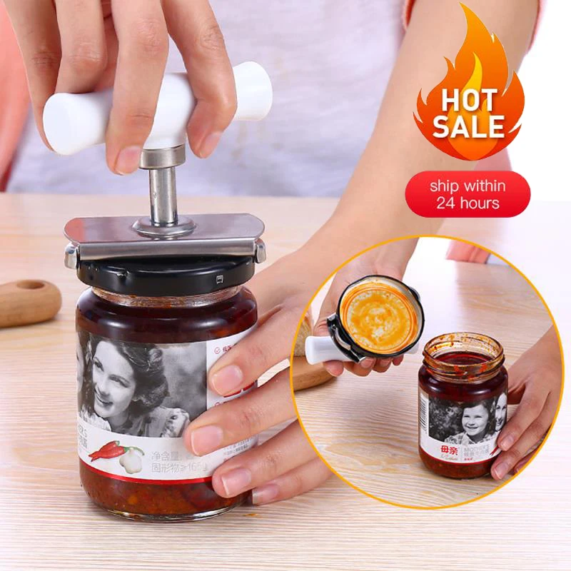 Adjustable Multi-function Bottle Cap Opener Stainless Steel Lids Off Jar Opener Labor-saving Screw Can Opener For Kitchen Gadget
Adjustable Multi-function Bottle Cap Opener Stainless Steel Lids Off Jar Opener Labor-saving Screw Can Opener For Kitchen Gadget