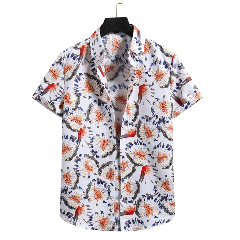 Fashion Floral Print Harajuku Casual Beach Shirts 2021 Summer Short Sleeve Hawaiian Aloha Shirt Men Holiday Vacation Clothing
Fashion Floral Print Harajuku Casual Beach Shirts 2021 Summer Short Sleeve Hawaiian Aloha Shirt Men Holiday Vacation Clothing