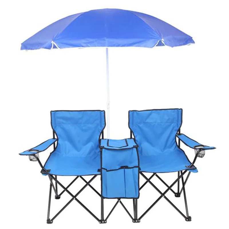 Portable Outdoor Fishing Camping Beach 2-Seat Folding Chair with Waterproof Removable Sun Umbrella Free Shipping
Portable Outdoor Fishing Camping Beach 2-Seat Folding Chair with Waterproof Removable Sun Umbrella Free Shipping
