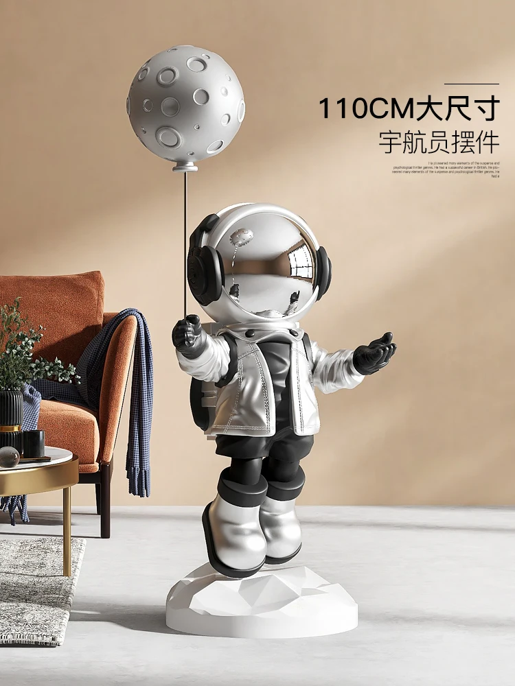 Creative Living Room Decoration Large Floor Astronaut TV Cabinet Home Ornament Office Opening and Housewarming
Creative Living Room Decoration Large Floor Astronaut TV Cabinet Home Ornament Office Opening and Housewarming
