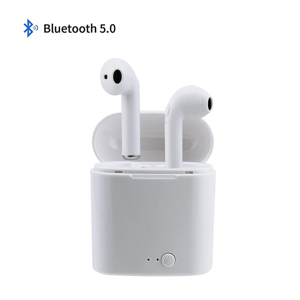 I7s Mini TWS Bluetooth-наушники Спортивные стереонаушники Беспроводные с зарядным