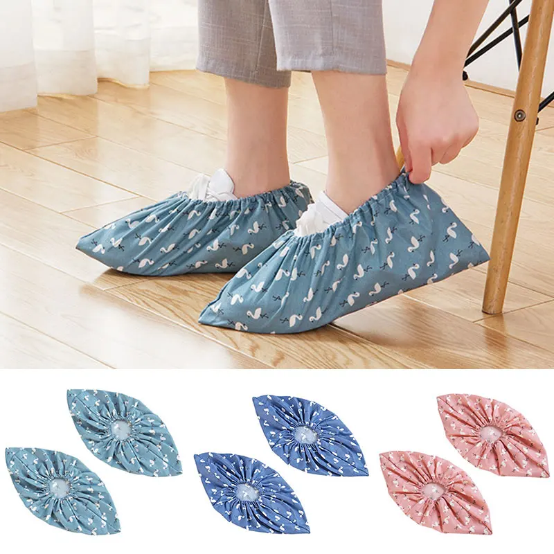 1Pair Thicken Reusable Elastic Shoe Cover Home Indoor Antiskid Overshoes Student Machine Room Flamingo Dust Proof Feet Covers
1Pair Thicken Reusable Elastic Shoe Cover Home Indoor Antiskid Overshoes Student Machine Room Flamingo Dust Proof Feet Covers
