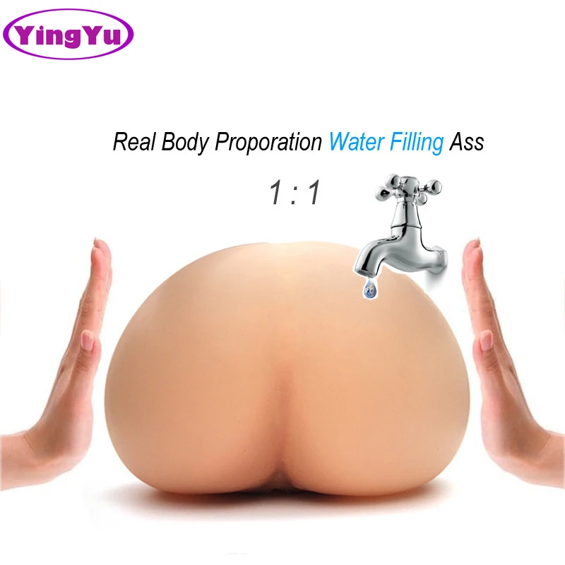 

Solo Flesh Water Injected Air Inflation Artificial Vagina Real Pussy Pocket Pussy Male Masturbator for Man Male Sex Toy for Men