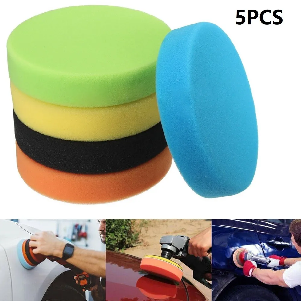 5pcs 3inch/75mm Flat Sponge Woolen Buff Buffing Pads Polishing Kit Buff Pads For Finishing Step Car Polisher
5pcs 3inch/75mm Flat Sponge Woolen Buff Buffing Pads Polishing Kit Buff Pads For Finishing Step Car Polisher
