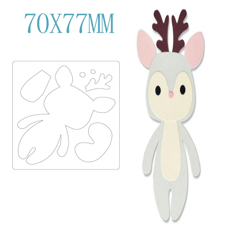 Christmas Deer Metal Cutting Dies DIY Scrapbooking Photo Album Paper Card Decoration Craft Embossing Template New Arrival
Christmas Deer Metal Cutting Dies DIY Scrapbooking Photo Album Paper Card Decoration Craft Embossing Template New Arrival