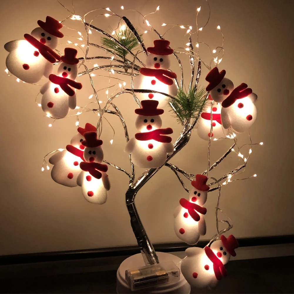 1.6/3m 10/20LED Snowman Christmas Tree LED Garland String Light Christmas Decoration For Home Christmas Ornaments Natal New Year
1.6/3m 10/20LED Snowman Christmas Tree LED Garland String Light Christmas Decoration For Home Christmas Ornaments Natal New Year