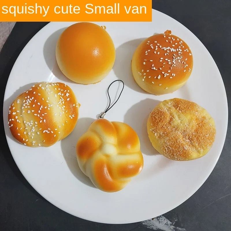 Toy Squishy Food Creative Simulation Bread Toast Donuts Slow Rising Squeeze Stress Relief Spoof Tease People Desktop Decoration
Toy Squishy Food Creative Simulation Bread Toast Donuts Slow Rising Squeeze Stress Relief Spoof Tease People Desktop Decoration
