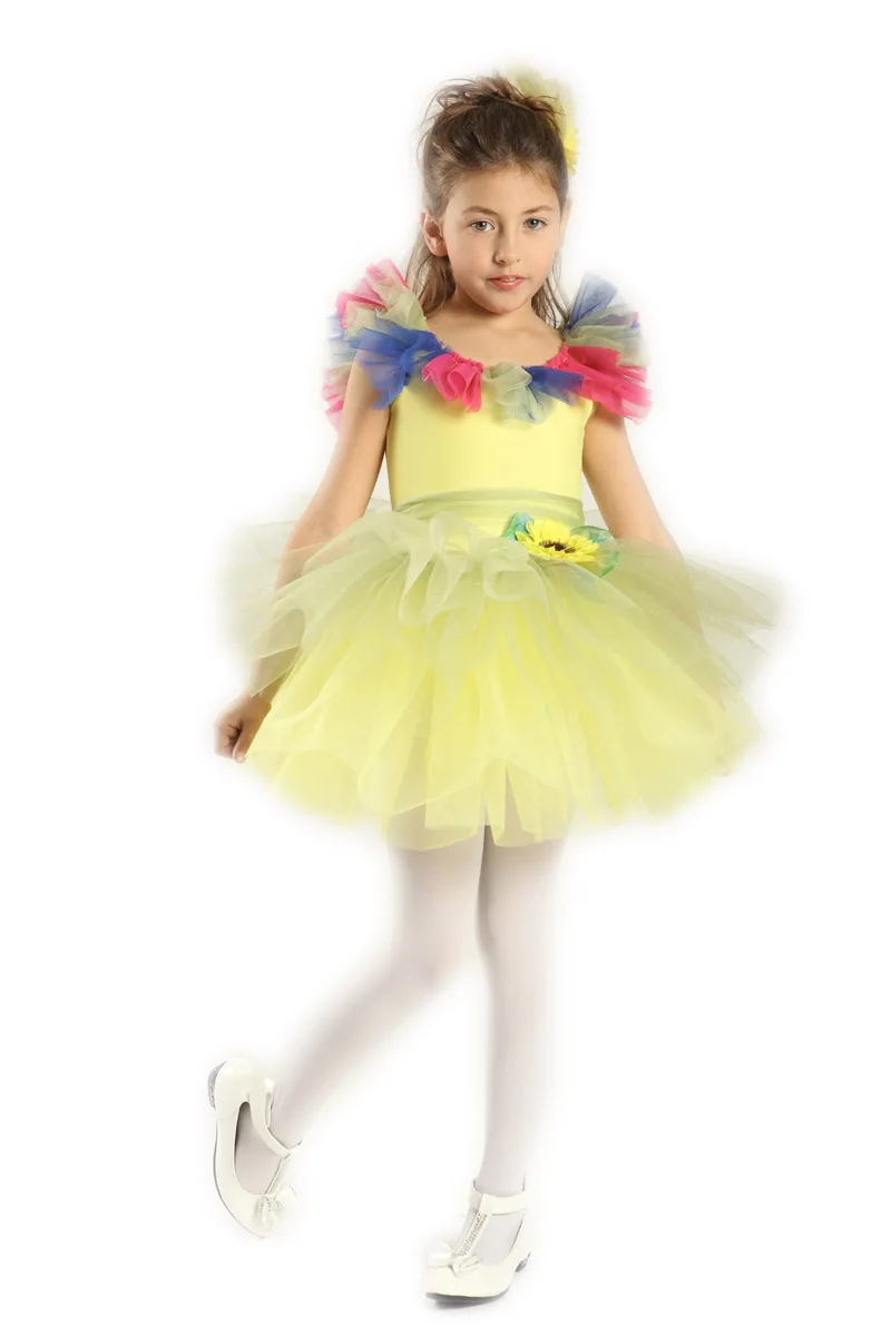 Dancewear Ballet Tutu Dress For Kids Children Women Professional Green Dance Costumes Justaucorps De Danse Pour Les Femmes |