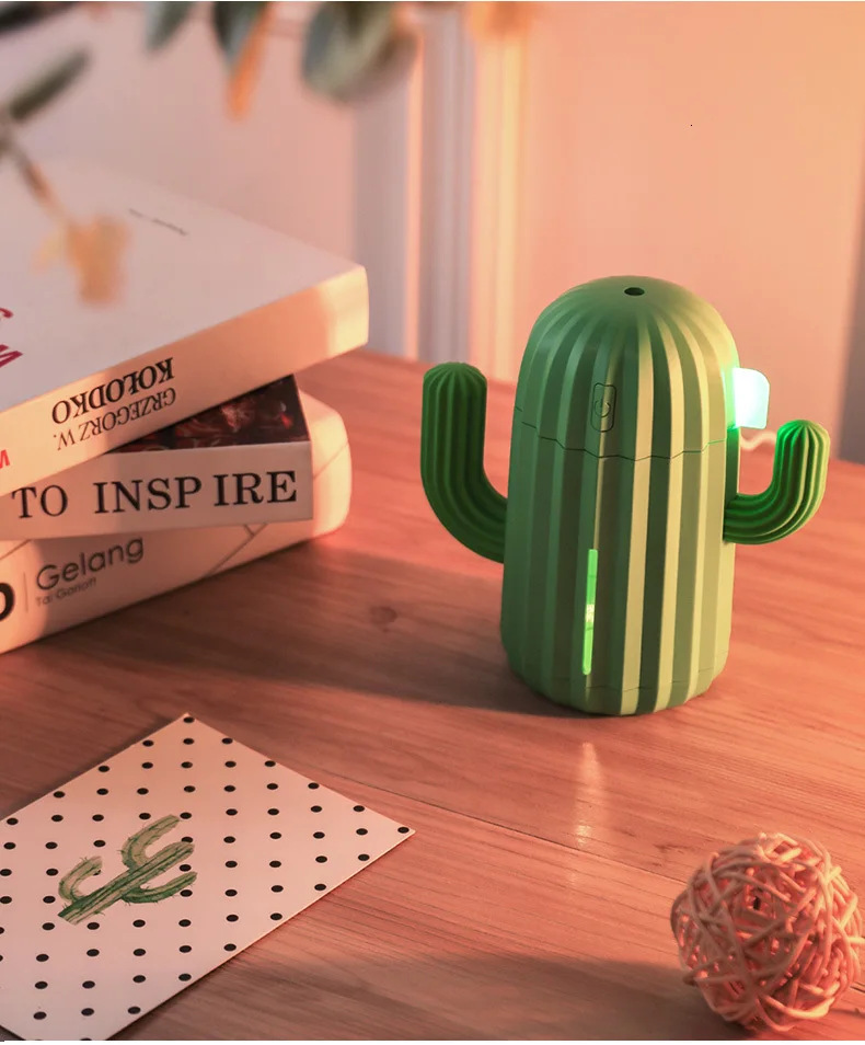 Air Humidifier Romantic LED Cactus Soft Silicone USB Aroma Essential OilDiffuser For Home Office Car Aromatherapy Humidificador
Air Humidifier Romantic LED Cactus Soft Silicone USB Aroma Essential OilDiffuser For Home Office Car Aromatherapy Humidificador