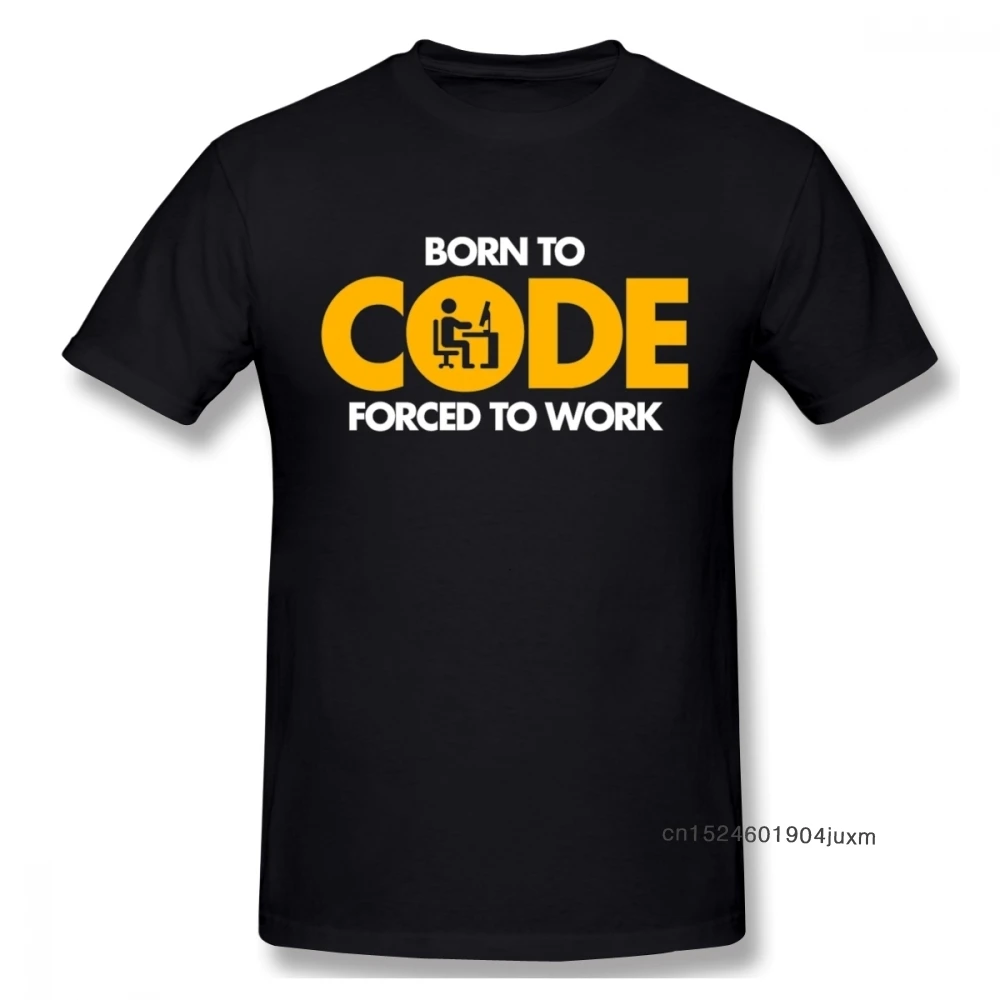 Футболка с компьютерным программатором футболка с графическим принтом «Born To Code Forced To Work» хороший подарок на день рождения для мужа-бойфренд...
Футболка с компьютерным программатором футболка с графическим принтом «Born To Code Forced To Work» хороший подарок на день рождения для мужа-бойфренд...