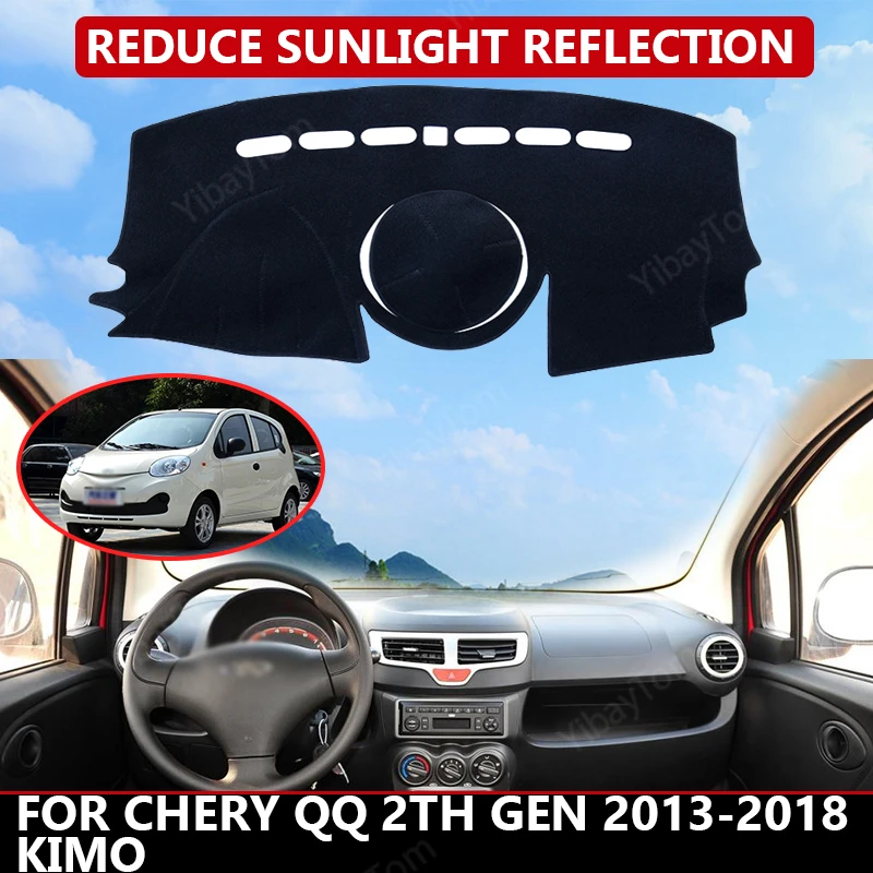 Car Dashboard Cover for Chery QQ 2th Gen 2013-2018 Kimo Mat Protector Sun Shade Dashmat Board Pad Auto Carpet
Car Dashboard Cover for Chery QQ 2th Gen 2013-2018 Kimo Mat Protector Sun Shade Dashmat Board Pad Auto Carpet