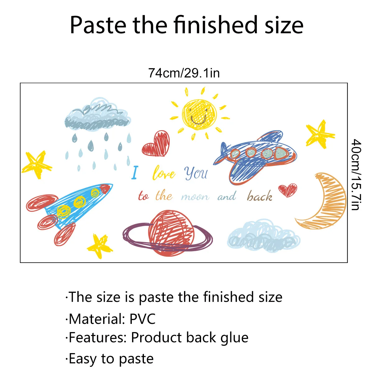 Hand-painted Graffiti Cartoon Wall Sticker Kids Room Decor Aesthetic Nursery Aircraft Sun Moon Decal Children Bedroom Wall Decor 
Hand-painted Graffiti Cartoon Wall Sticker Kids Room Decor Aesthetic Nursery Aircraft Sun Moon Decal Children Bedroom Wall Decor