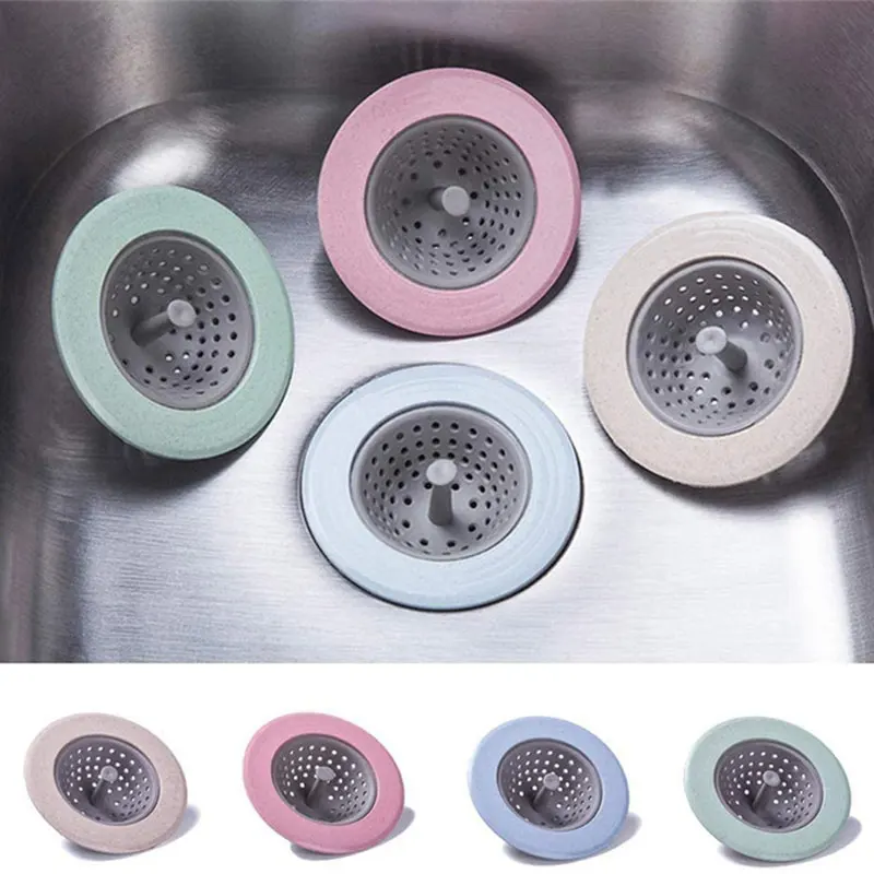 Anti Clog Flexible Sink Strainer 4 Pcs Kitchen Basket Catcher 4.3 Inch Wide Rim Perfect for Most Sink Drains Bathroom Accessorie
Anti Clog Flexible Sink Strainer 4 Pcs Kitchen Basket Catcher 4.3 Inch Wide Rim Perfect for Most Sink Drains Bathroom Accessorie