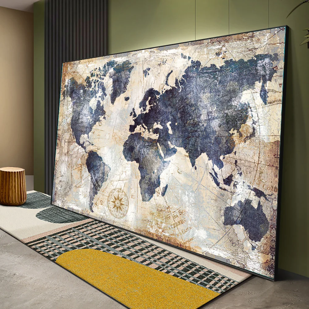 Abstract Vintage World Map Canvas Painting Classical Black World Map Print On Canvas Painting Wall Art Pictures For Living Room
Abstract Vintage World Map Canvas Painting Classical Black World Map Print On Canvas Painting Wall Art Pictures For Living Room