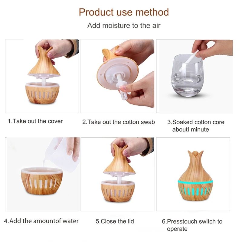 USB Large Spray Creative Small Vase Humidifier 300ML Air Humidifier Aroma Essential Oil Diffuser Household 
USB Large Spray Creative Small Vase Humidifier 300ML Air Humidifier Aroma Essential Oil Diffuser Household