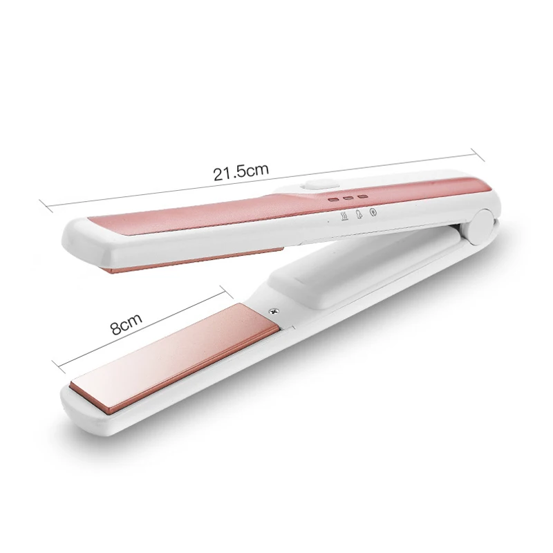 Portable Flat Iron USB Rechargeable 2400mAh Mini Wireless Hair Straightener Ceramic Float Panel Hair Curler Straightening Irons
Portable Flat Iron USB Rechargeable 2400mAh Mini Wireless Hair Straightener Ceramic Float Panel Hair Curler Straightening Irons