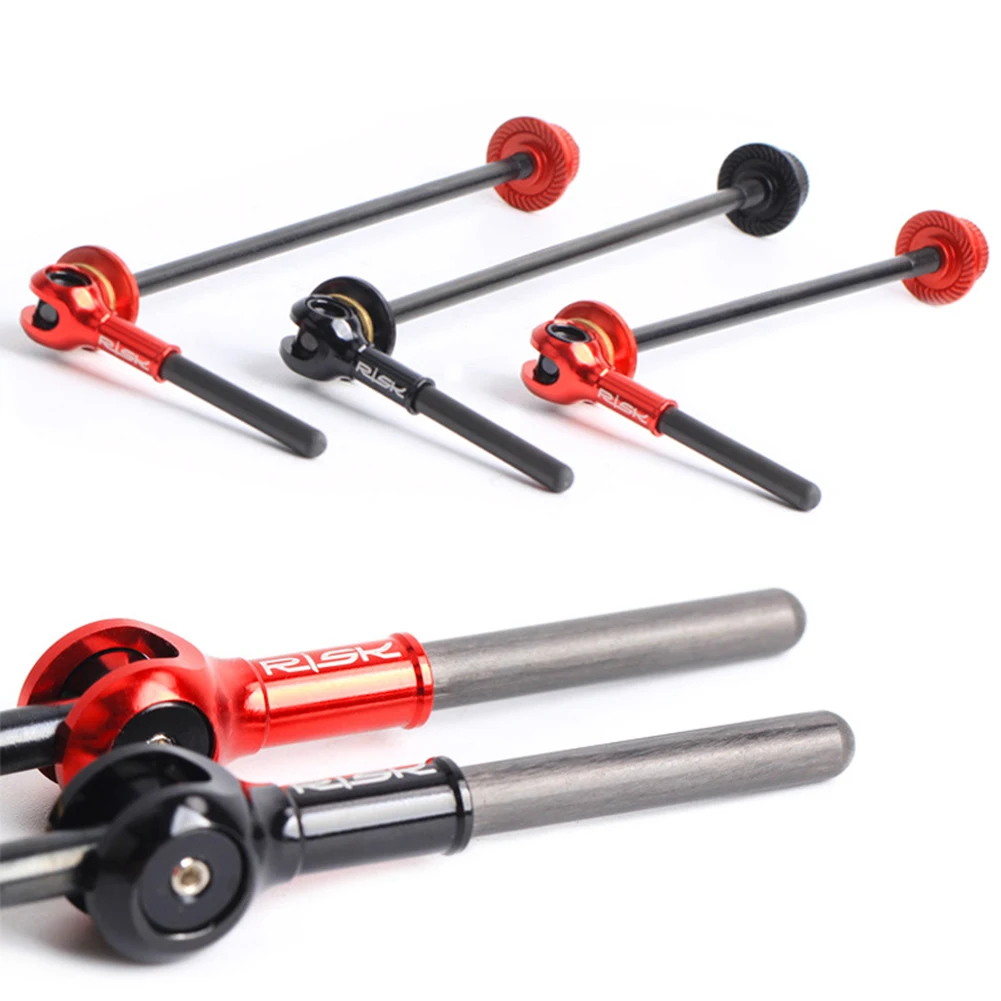 1Pair Bicycle QR Skewer Lever MTB Road Bike Wheel Hub Skewer Ultralight Ti-Axis Carbon Fiber-Handle Quick Release Skewer
1Pair Bicycle QR Skewer Lever MTB Road Bike Wheel Hub Skewer Ultralight Ti-Axis Carbon Fiber-Handle Quick Release Skewer