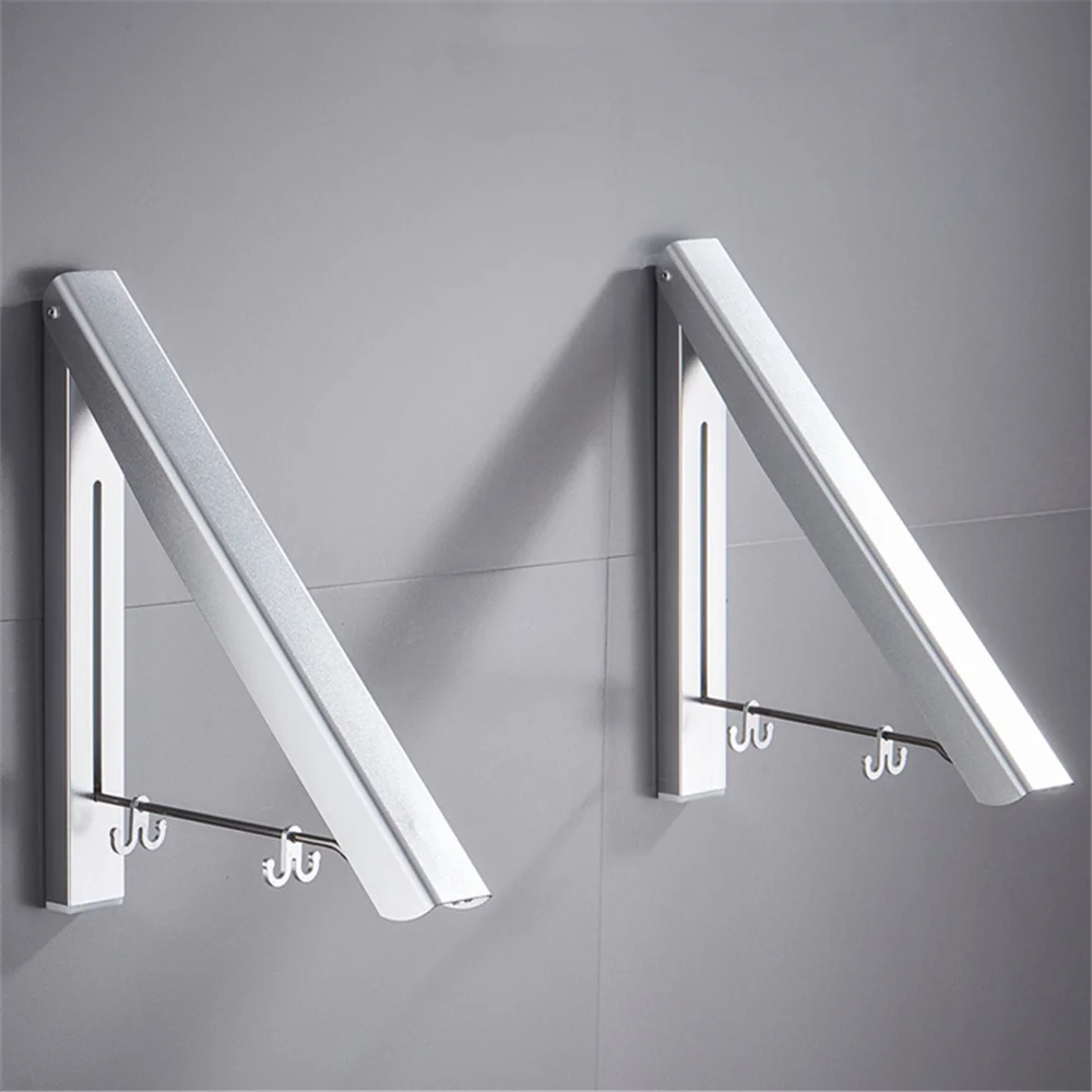 Space aluminum invisible drying rack wall hanger telescopic folding mini hotel balcony aluminum alloy drying rack
Space aluminum invisible drying rack wall hanger telescopic folding mini hotel balcony aluminum alloy drying rack