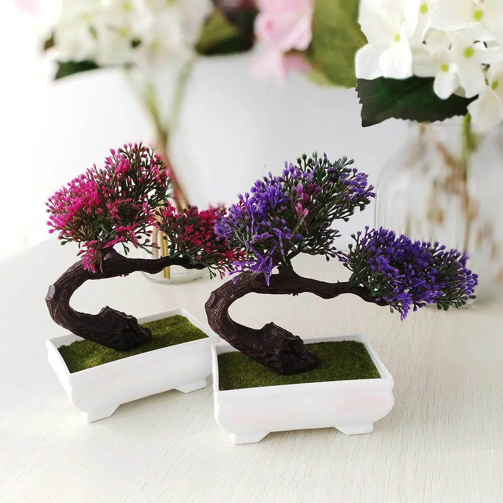 Creative Simulation Welcome Song Artificial Plants Flowers Bonsai Home Living Room Table Decorations Hotel Fake Plants
Creative Simulation Welcome Song Artificial Plants Flowers Bonsai Home Living Room Table Decorations Hotel Fake Plants