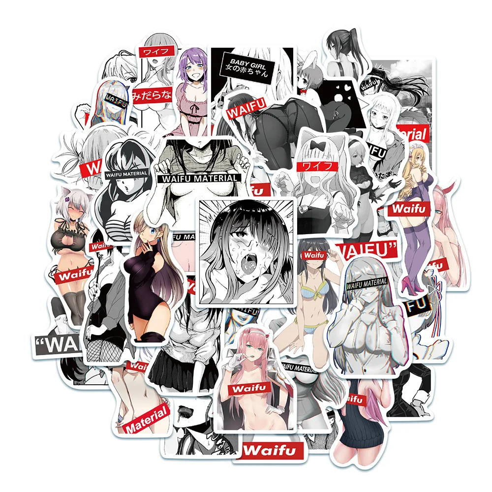 50PCS Waterproof Hentai Sexy Girl Waifu Anime Stickers Bicycle Guitar Luggage Laptop Motorcycle Bunny Girl Graffiti Sticker
50PCS Waterproof Hentai Sexy Girl Waifu Anime Stickers Bicycle Guitar Luggage Laptop Motorcycle Bunny Girl Graffiti Sticker