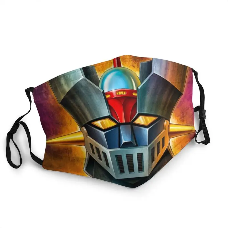 

UFO Robot Mazinger Z Mask Breathable Face Mask Unisex Adult Anime Manga Anti Dust Protection Cover Respirator Mouth Muffle